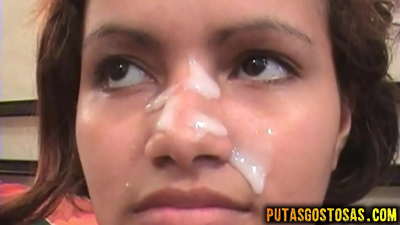 Tinka anal seksdən sonra üzünə cum olur